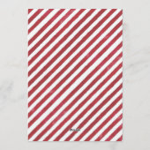 Gingerbread Christmas Holiday Party 招待状 (裏面)