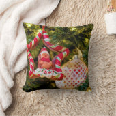 Gingerbread Christmas Ornament クッション (ブランケット)