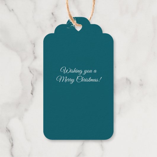 Gingerbread Christmas Tree ギフトタグ (裏面)