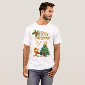 Gingerbread Christmas Tree Holiday Shirt Tシャツ (正面フル)