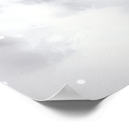 Gingerbread Christmas Wall Art ポスター (角)