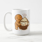 Gingerbread & Cocoa Mug コーヒーマグカップ (左)