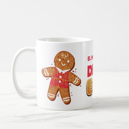 Gingerbread Cookie Mug コーヒーマグカップ (左)