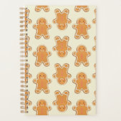 Gingerbread Cookies Christmas Notebook Journal プランナー手帳 (正面)
