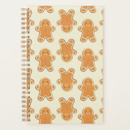 Gingerbread Cookies Christmas Notebook Journal プランナー手帳