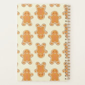 Gingerbread Cookies Christmas Notebook Journal プランナー手帳 (裏面)