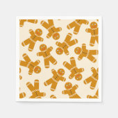 Gingerbread Cookies on cream  スタンダードカクテルナプキン (正面)