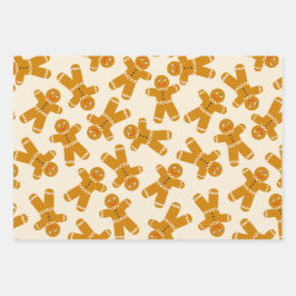 Gingerbread Cookies on Cream  ラッピングペーパーシート