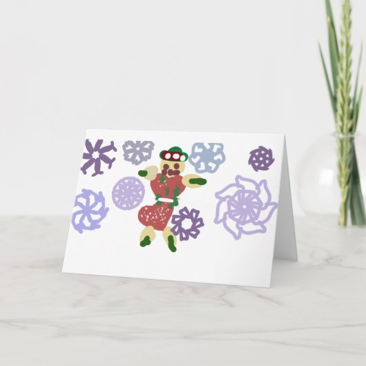 Gingerbread dance カード (正面)