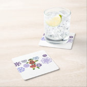 Gingerbread dance  スクエアペーパーコースター (インサイチュ)