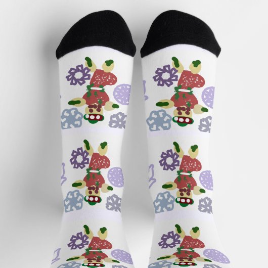 Gingerbread dance  ソックス (上部)