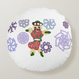 Gingerbread dance  ラウンドクッション
