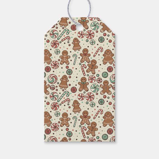 Gingerbread Delight ギフトタグ (正面)