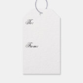 Gingerbread Delight ギフトタグ (裏面)