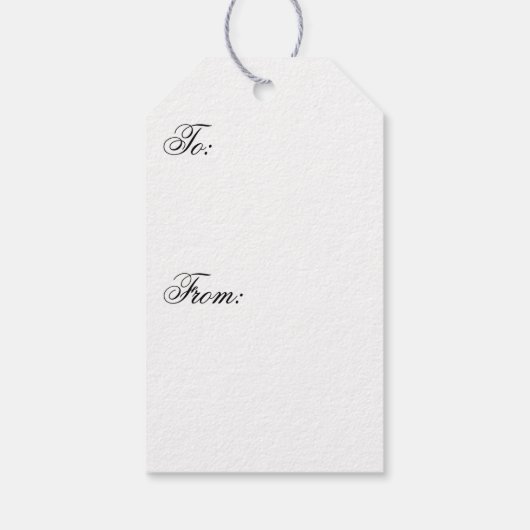 Gingerbread Delight ギフトタグ (裏面)