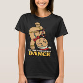 gingerbread do the xmas dance cute tシャツ (正面)