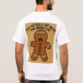 Gingerbread Drama Duo: Bite Me Tシャツ (裏面)