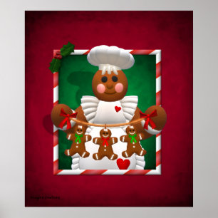 Gingerbread Family: Bakery Girl ポスター
