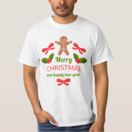 Gingerbread Family Matching Christmas Shirt USA Tシャツ