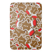 gingerbread, food, baking, bakery, pastries, cooki バスマット (正面縦)