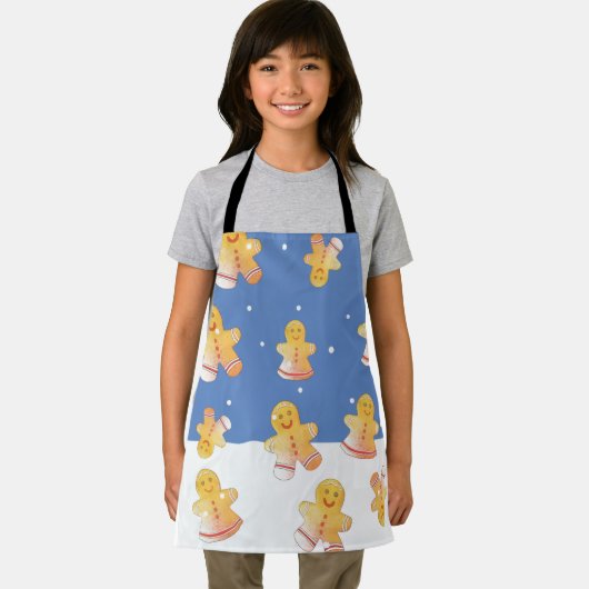 Gingerbread Fun Holiday Apron エプロン (インサイチュ)
