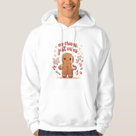 Gingerbread Holiday Vibes Cozy Christmas Hoodie パーカ