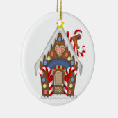 Gingerbread House  セラミックオーナメント (右)