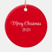 Gingerbread House  セラミックオーナメント (裏面)