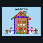 Gingerbread House #1 Poster ポスター<br><div class="desc">Gingerbread House #1</div>
