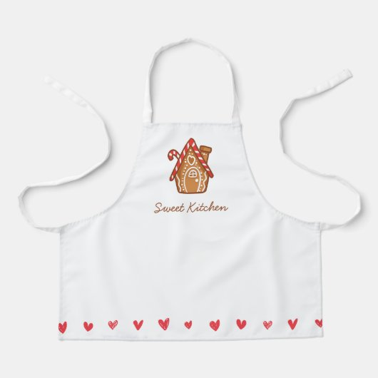 Gingerbread House Apron エプロン (正面)