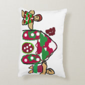 Gingerbread house art fun  アクセントクッション (裏面(縦))