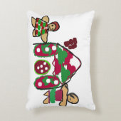 Gingerbread house art fun  アクセントクッション (正面(垂直))