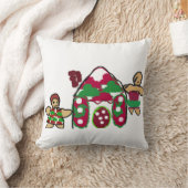 Gingerbread house art fun  クッション (ブランケット)