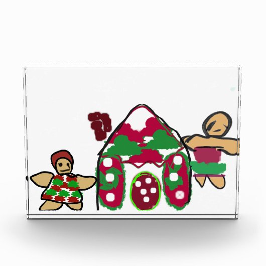 Gingerbread house art fun  フォトブロック (正面)