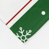 Gingerbread House Christmas フリースブランケット (角)