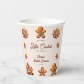 Gingerbread House Christmas Cookie Baby Shower 紙コップ (正面)