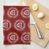 Gingerbread House Decorating Crew Christmas Family キッチンタオル (四つ折り)