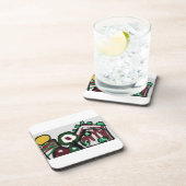 Gingerbread house joy love  コースター (右側)