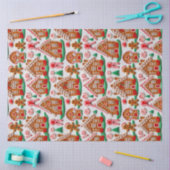 Gingerbread House Needlework Christmas Holidays  薄葉紙 (クラフト)