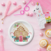 Gingerbread House Paper Plates ペーパープレート (パーティー)