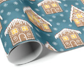 Gingerbread house pattern ラッピングペーパー (ロールコーナー)