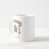 Gingerbread House Project Manager Xmas Decorating コーヒーマグカップ (正面左)