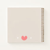 Gingerbread House Recipe Notebook ノートブック (裏面)