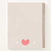 Gingerbread House Recipe Notebook ノートブック (裏面)