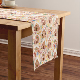 Gingerbread House Table Runner ショートテーブルランナー