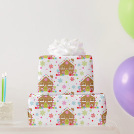 Gingerbread House – Whimsical Christmas Design ラッピングペーパー