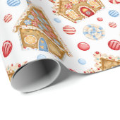Gingerbread Houses  ラッピングペーパー (ロールコーナー)