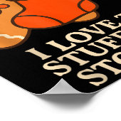 Gingerbread I Love To Stuff Her Stock Jingle His B ポスター (角)