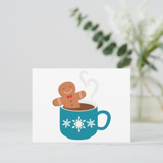 Gingerbread in Cup ポストカード (スタンド正面)