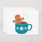 Gingerbread in Cup ポストカード (正面/裏面)